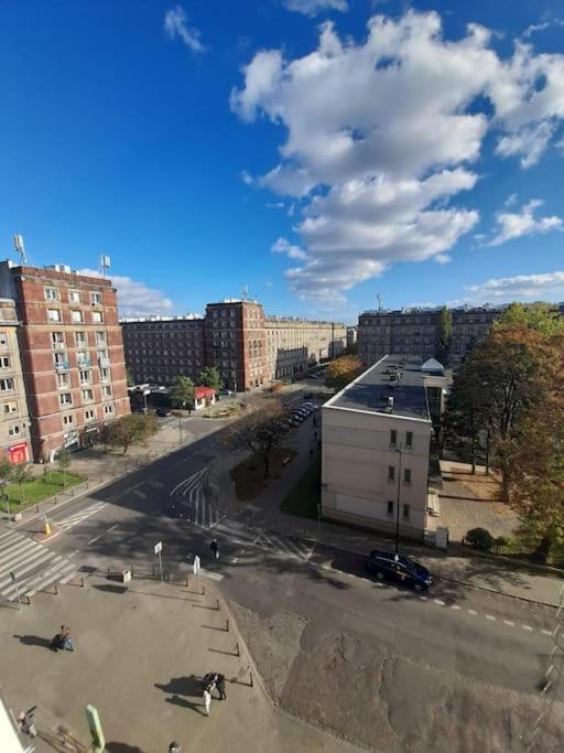 Ferienwohnung Mieszkanie Na Doby Plac Hallera Warschau Exterior foto